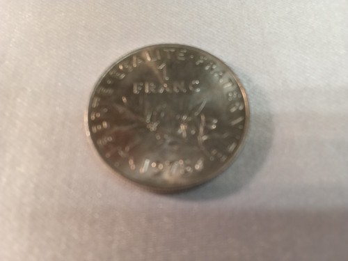 Moneta francia franc anno - moneta, franc.anno