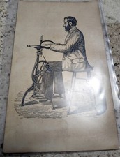 *RARA* VITTORIANA TRADE CARD DUBOIS & BEUGLER AMATORIALE SCROOL SAW WILLIAMSPORT, PA