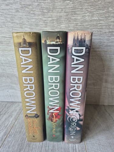 Dan brown hardback - 3, books