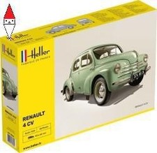 Heller renault 4 cv - 4,