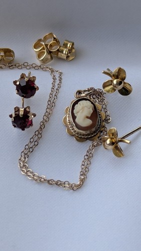 Lotto gioielli vintage - , oro