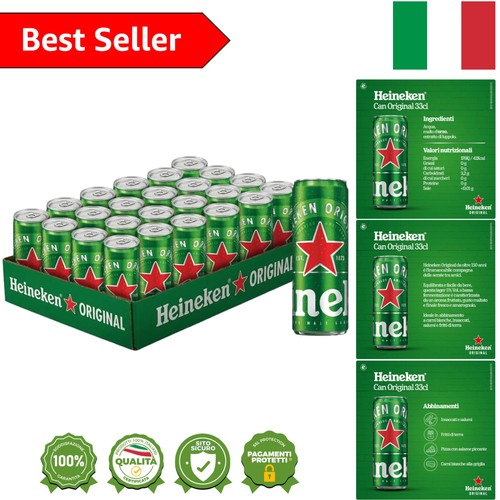 Cassa heineken lattine - lattine, 33cl