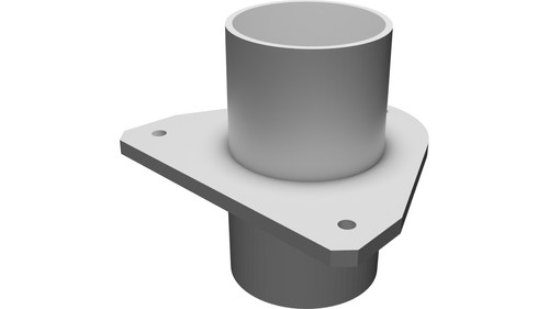 Adattatore scarico aria 50mm - scarico,