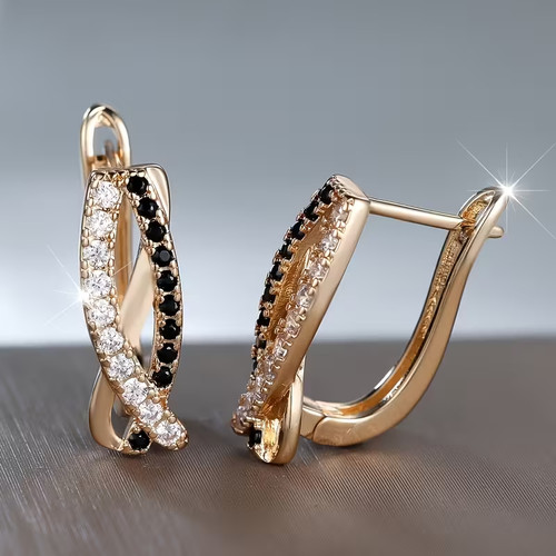 Orecchini donna creoli oro - donna,