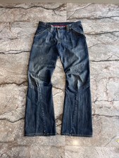 Jeans Levi’s Engineered vintage uomo denim gamba intrecciata blu navy taglia 34x34