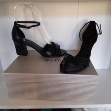 Scarpe in vera pelle tacco basso Armani Collezioni taglia 38