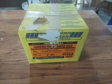 Unghie labirinto 8 pollici Anello per unghie in acciaio trattato termicamente con telaio a L gambo piatto 50 libbre - Custodia