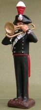 CARABINIERI BANDA soldatini di piombo 60 mm  toy soldiers  IL PLANTAGENETO