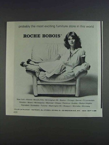 Pubblicità sedia roche bobois - sedia,