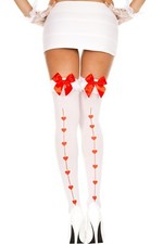 Bianco Rosso Cuore Cucitura a