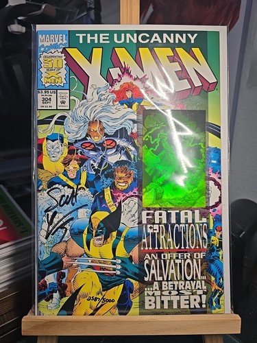 The uncanny men 304 - x-men, firmato