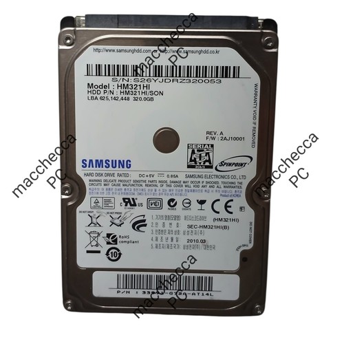 Hard disk 320gb sata - hard,