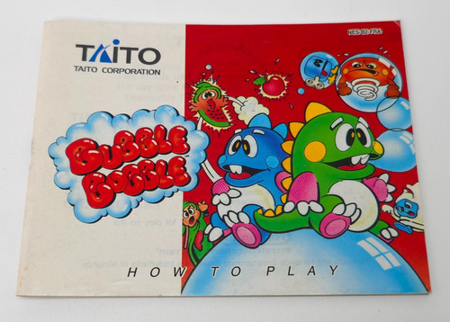 Bubble bobble nintendo nes - nintendo,