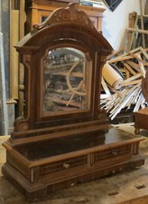 PSICHE, SPECCHIO DA TAVOLO CON 2 CASSETTI