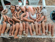 Lotto di Accessori Bambole Cartapesta  e Celluloide