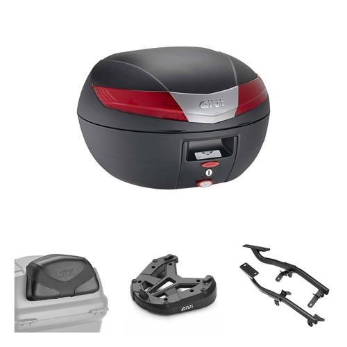 Kit bauletto givi v40 nero - kit,