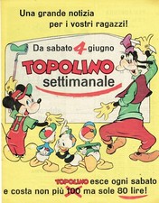 Topolino fumetto settimanale - topolino,