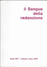 IL SANGUE DELLA REDENZIONE