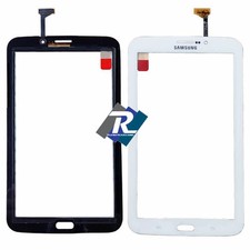 TOUCH SCREEN SCHERMO SAMSUNG GALAXY Tab 3 SM-T211 GT-P3200 7" BIANCO BIADESIVO