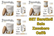 Set barattoli sale zucchero - set,