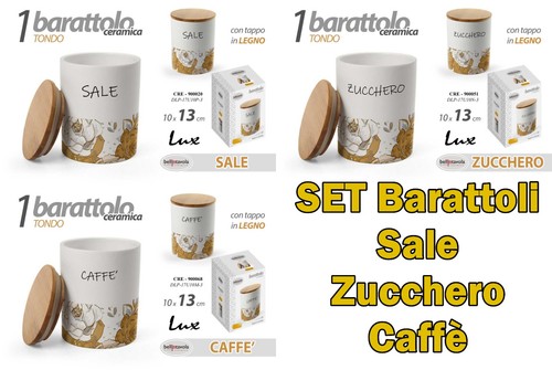 Set barattoli sale zucchero - barattoli,