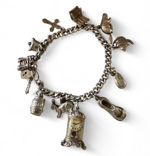 Bracciale vintage argento - bracciale,
