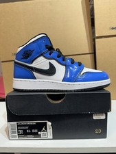 GS AIR JORDAN 1 MID SIGNAL BLU