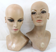 2 parrucche testa manichino