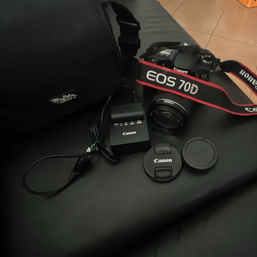 Canon eos 70d set fotocamera - 70d,