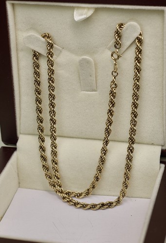 Collana catena corda oro