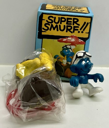 Super puffo log car - log,