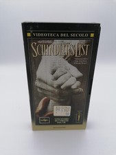 VHS SCHINDLER'S LIST LIAM
