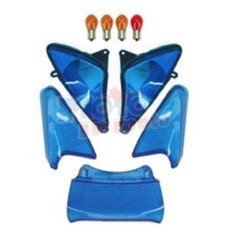 Kit Gemme E Stop Vetro Blu Con