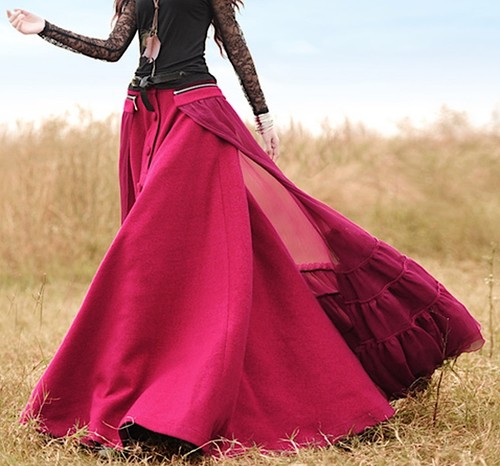 Gonna lunga donna alta - lunga,