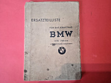 BMW R75 WH WEHRMACHT - SPARE PARTS CATALOGUE WITH SIDE CAR - ERSATZTEILLISTE