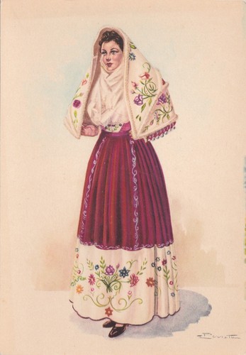 Osilo costumi sardi - costumi, ediz
