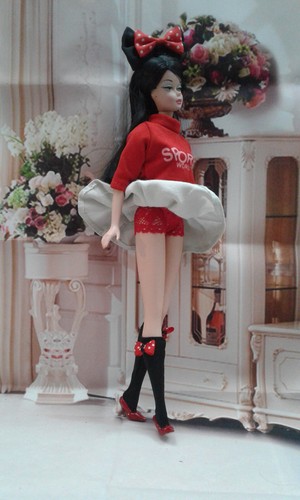 Abito vestito per barbie - barbie, e