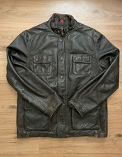 Giubbino Giacca Uomo S.Oliver In Vera Pelle Tg 3XL