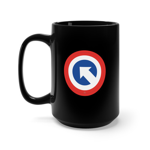 Tazza nera 15oz esercito - tazza,