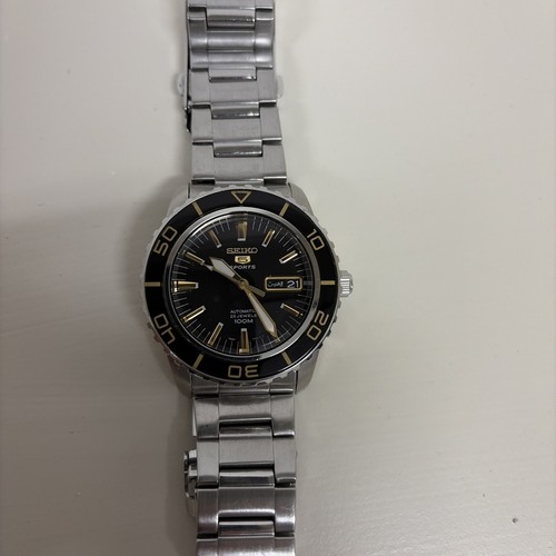 Seiko sports automatic black - 5,