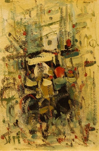 Paesaggio astratto danti - paesaggio,