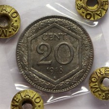 20 centesimi -Ni- 1918