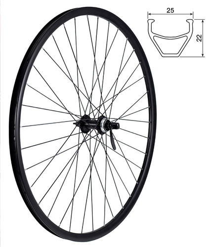 Cerchio posteriore mtb - posteriore, 27,5"