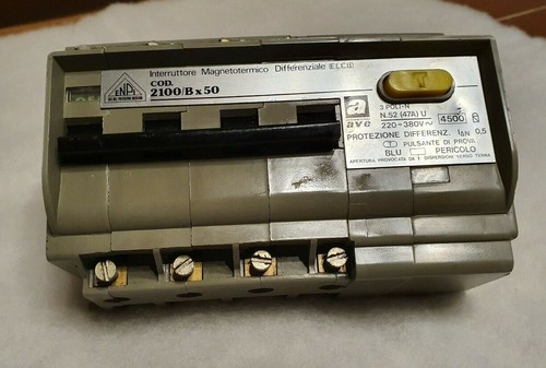 Interruttore magnetotermico - interruttore,
