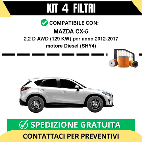 Kit filtri tagliando per - filtri,