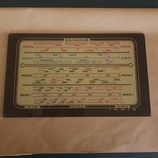 Scala parlante IN VETRO per radio d'epoca KOSMOVOX