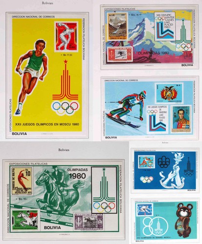 Olimpiadi bolivia 1980 - bolivia,
