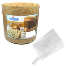 Set 5x Stampo PANETTONE 500g
