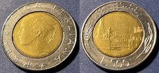 Italy 1989 500 Lire KM-111