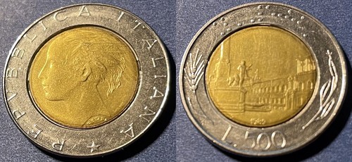 Italy 1989 500 - , lire